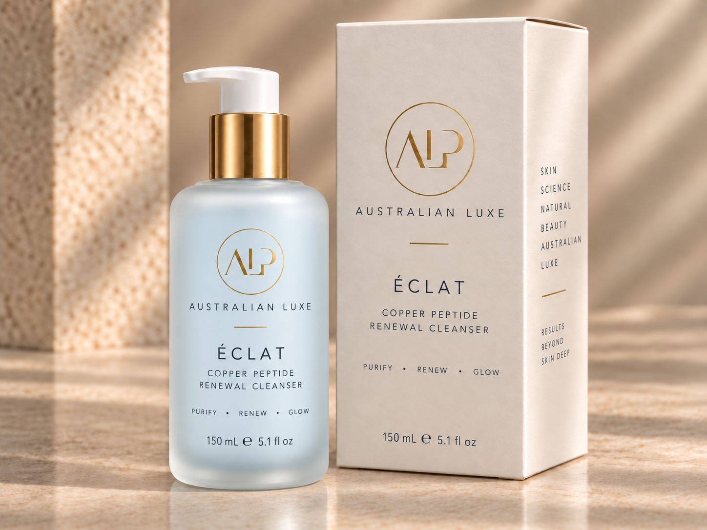 Éclat Copper Peptide Renewal Cleanser
