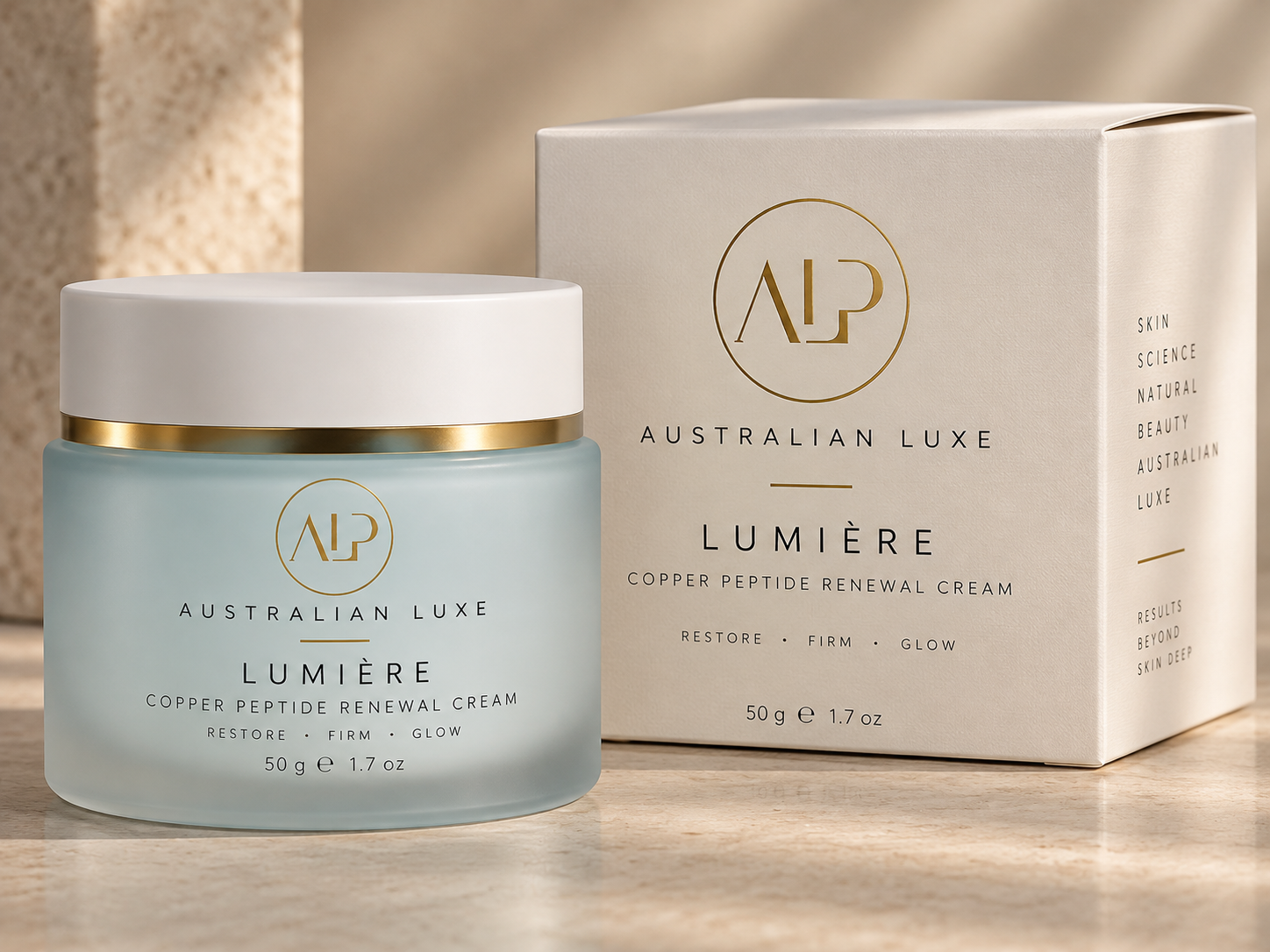 Lumière Copper Peptide Renewal Cream